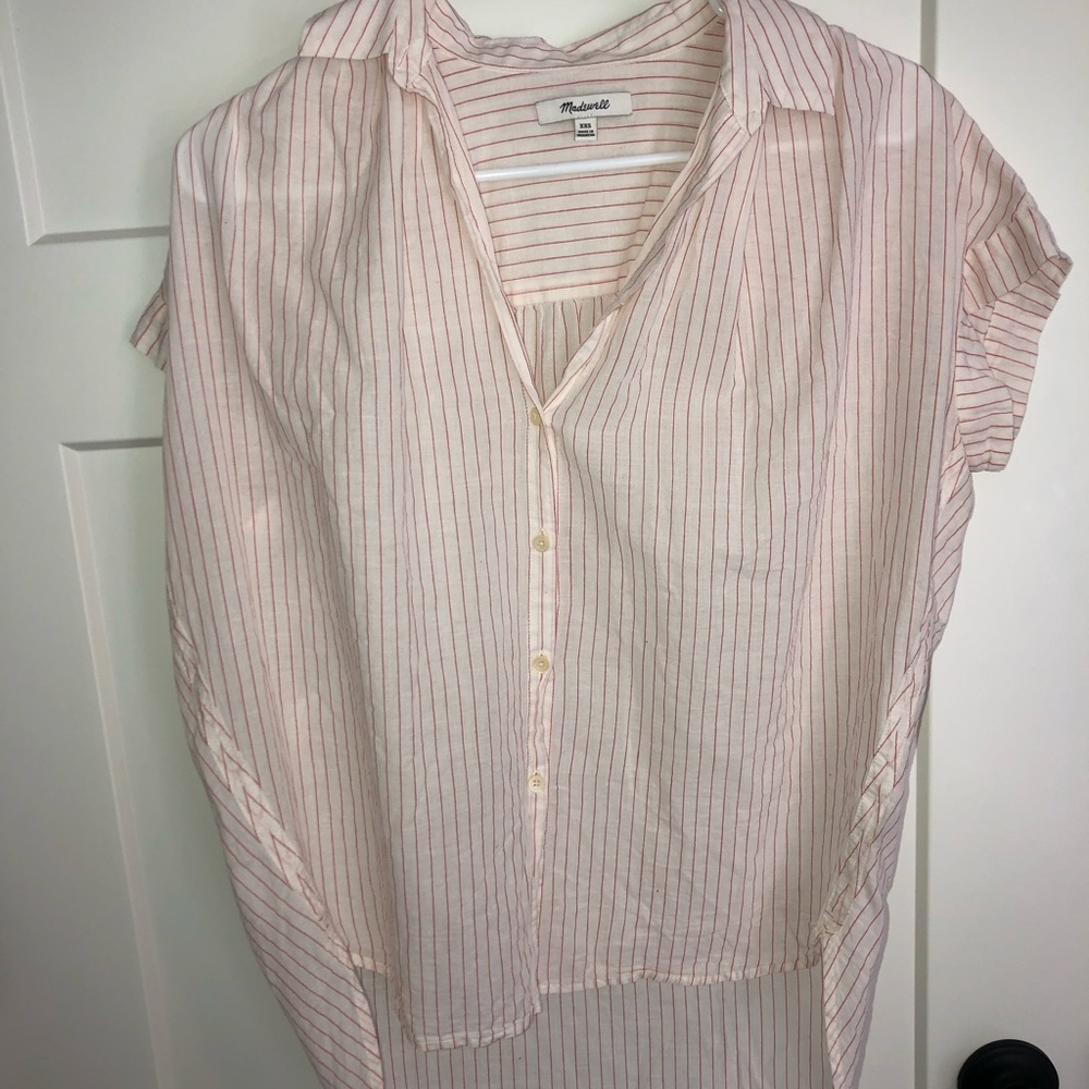 Made well button up Tee!